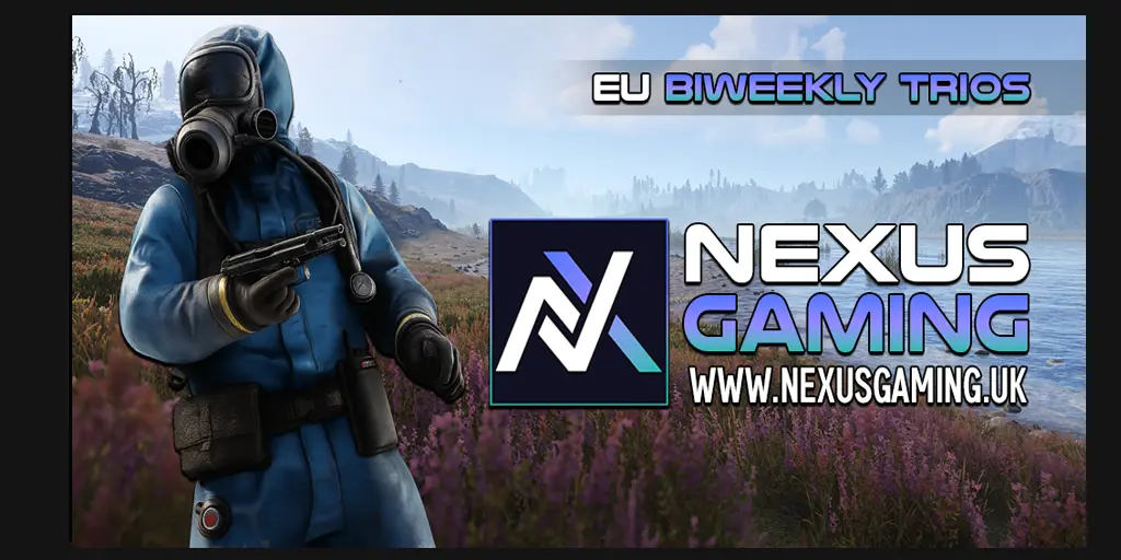 Nexus Gaming | Solo/Duo/Trio | Biweekly | No BP Wipe Nexus Gaming | Solo/Duo/Trio | Biweekly | No BP Wipe Server Image